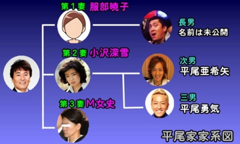 平尾昌晃の嫁と息子＆遺産バトル！長男・次男・三男の現在も紹介